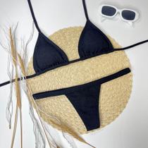 Conjunto Havana Top Cortininha + Calcinha Fita