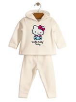 Conjunto Hello Kitty Baby 2 peças Soft Creme