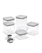 Conjunto Hermético de Vidro Caraway 13 Peças para Armazenamento de Alimentos