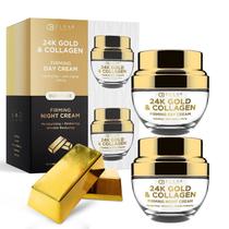 Conjunto hidratante Clear Beauty Korean 24K Gold & Colágeno Conjunto hidratante Clear Beauty Korean 24K Gold & Colágeno