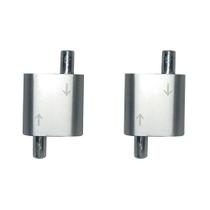 Conjunto Holiday Bright Lights Belle Luci de 2 braçadeiras de aço para fios de 2,5 a 3,2 mm, hardware pesado para pendurar luzes de corda ao ar livre