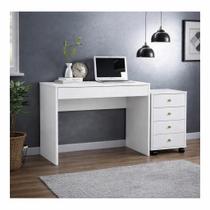 Conjunto Home Office 2 Peças Escrivaninha Facility e Gaveteiro Presence Conjunto Home Office 2 Peças Escrivaninha Facility e Gaveteiro Presence