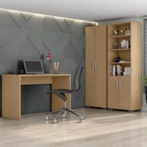 Conjunto Home Office 3 Peças com Escrivaninha Gávea e 2 Armários Espresso Móveis Conjunto Home Office 3 Peças com Escrivaninha Gávea e 2 Armários Espresso Móveis