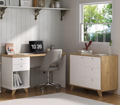 Conjunto Home Office: Escrivaninha 5934 e Balcão 6217
