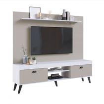 Conjunto Home Theather Rack e Painel Com Prateleira Setúbal