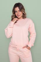 Conjunto HomeWear Feminino Longo Coral Conjunto HomeWear Feminino Longo Coral