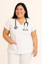 Conjunto Hospitalar PLUS SIZE Scrub Cirúrgica (Blusa + Calça)