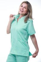 Conjunto hospitalar scrub pijama com gola polo