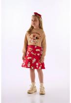 Conjunto Hot Dog Blusão e Vestido Quimby Conjunto Hot Dog Blusão e Vestido Quimby