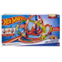 Conjunto Hot Wheels Action Epic Crash Dash 1:64 - Pistas de Carros de Brinquedo