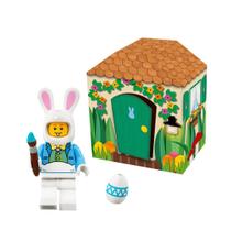 Conjunto icônico de minifiguras de Páscoa Toy LEGO Easter Bunny Hut Conjunto icônico de minifiguras de Páscoa Toy LEGO Easter Bunny Hut