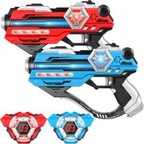 Conjunto IJO Laser Tag com Display de Pontuação LED Digital