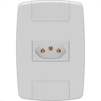 Conjunto Ilumi Lev Modular Com Placa 1 Tomada 2P+T. 10A. - 87140