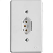 Conjunto Ilumi Pratika Com Placa 1 Tomada 2P+T. 20A. - 19141