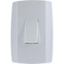 Conjunto Ilumi Slim 4X2 Branco Com Placa (Paralelo) 8022 Conjunto Ilumi Slim 4X2 Branco Com Placa (Paralelo) 8022