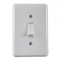 Conjunto Ilumi Stylus Branco Com Placa 1 Simples - 2017