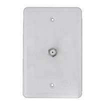 Conjunto Ilumi Stylus Branco Com Placa Conector Tv - 2553