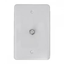 Conjunto Ilumi Stylus Branco Com Placa Conector Tv - 2553