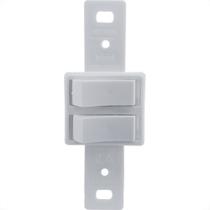 Conjunto Ilumi Stylus Branco Sem Placa 2 Simples - 2018/0 Conjunto Ilumi Stylus Branco Sem Placa 2 Simples - 2018/0