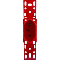 Conjunto Ilumi Stylus Vermelho Sem Placa 1 Tomada 2P+T. 20A. - 20143/0
