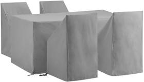 Conjunto impermeável de 5 peças para capas de móveis de pátio Crosley Furniture