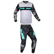 Conjunto IMS Infantil Loretta Camo Cinza