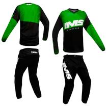 Conjunto Ims Mx Calça Camisa Trilha Motocross Velocross Enduro