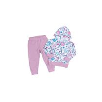 Conjunto infantil 9 ao 12 soft estampadinho passarinho