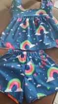 Conjunto infantil azul com detalhes Conjunto infantil azul com detalhes