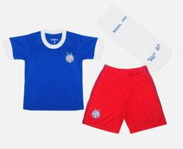 Conjunto Infantil Bahia Uniforme Artilheiro Oficial Conjunto Infantil Bahia Uniforme Artilheiro Oficial