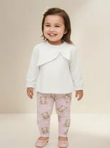 Conjunto Infantil Bata e Calça Legging Térmica Infanti Conjunto Infantil Bata e Calça Legging Térmica Infanti