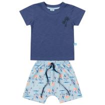 Conjunto Infantil Beach Azul