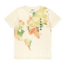 Conjunto Infantil Bermuda e Camiseta Linho Off White - Lamon