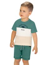 Conjunto Infantil Bermuda Estampado Milon