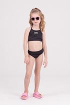 Conjunto Infantil Biquíni UV 50+ Little Summer Preto