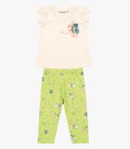 Conjunto Infantil Blusa Com Legging Trick Nick Verde