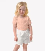 Conjunto Infantil Blusa Com Shorts Trick Nick Rosa Conjunto Infantil Blusa Com Shorts Trick Nick Rosa
