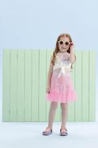 Conjunto Infantil Blusa Cropped + Saia Citrus Flower Mon Sucre 258