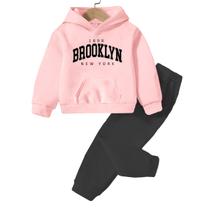 Conjunto Infantil Blusa de frio e Calça Brooklyn New York