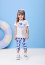 Conjunto infantil blusa e legging menina j6871 momi