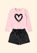 Conjunto Infantil Blusa e Shorts Glynny 22738