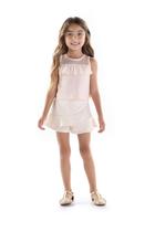 Conjunto Infantil Blusa e Shorts Saia kiki Xodó 2450053