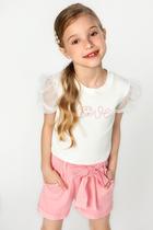 Conjunto Infantil Blusa M/C + Shorts Infanti 51427