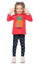 Conjunto Infantil Blusa M/L + Legging Kyly 207645