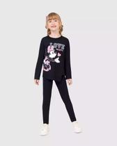 Conjunto Infantil Blusa Minnie Mouse Disney Malwee Kids Cor:PretoTamanho:12 Conjunto Infantil Blusa Minnie Mouse Disney Malwee Kids Cor:PretoTamanho:12