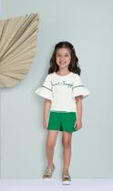 Conjunto Infantil Blusa + Short Milon14997