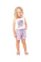 Conjunto Infantil Blusa + Shorts Dila 03565