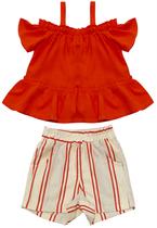 Conjunto Infantil Blusa + Shorts Douvelin 6623