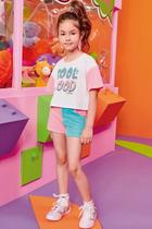 Conjunto Infantil Blusa + Shorts Infanti 53382