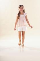 Conjunto Infantil Blusa + Shorts Kiki Xodó 2500062